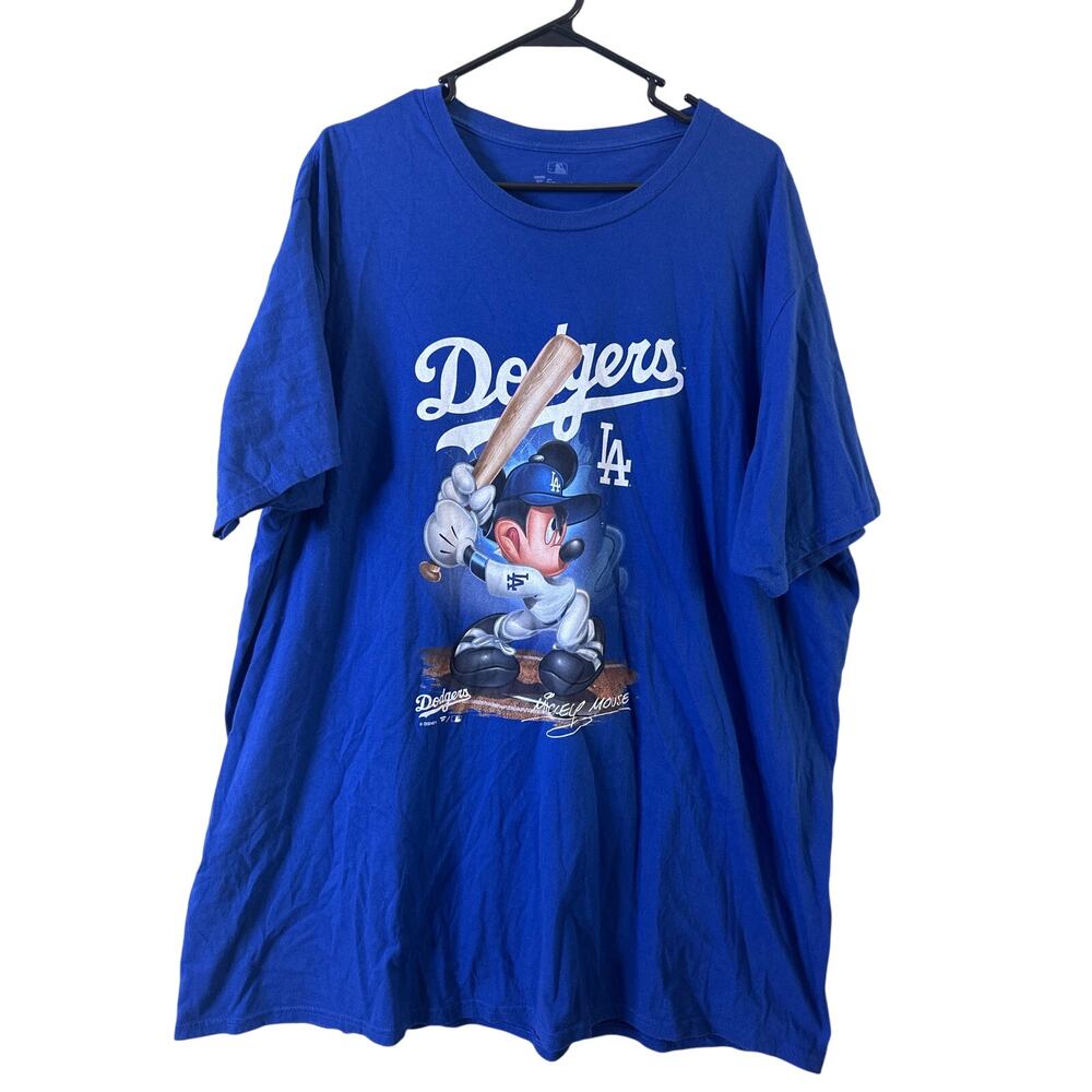 Fanatics brand Los Angeles Dodgers Disney collaboration graphic t-shirt 3XL j